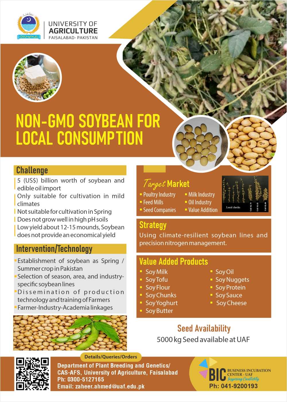 Production of NON-GMO SOYBEAN